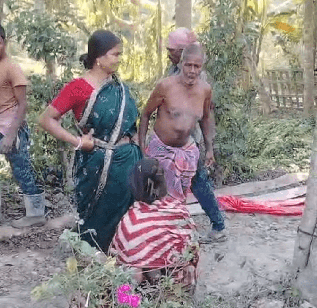 রাস্তা নির্মাণে আপত্তি, প্রতিবাদী মহিলাকে বিবস্ত্র করে মারধরের অভিযোগ পটাশপুরে